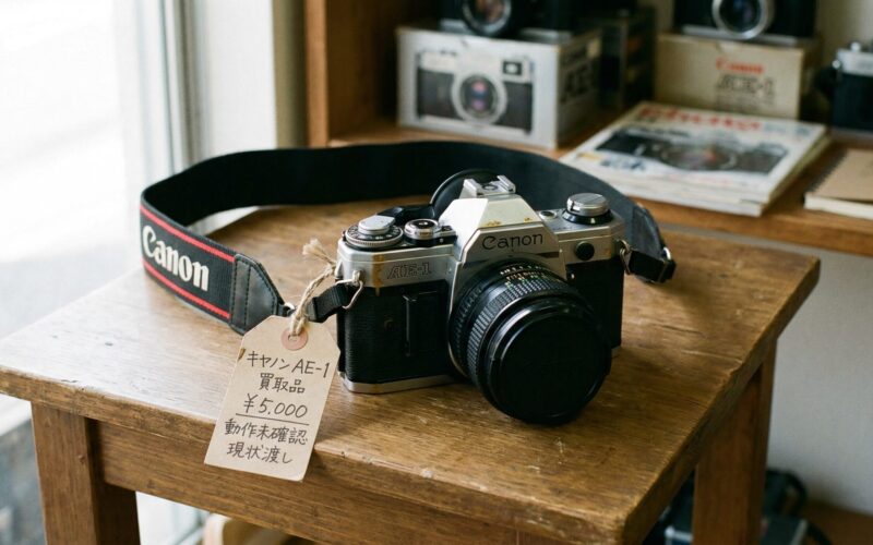 キヤノン AE-1 フィルムカメラ